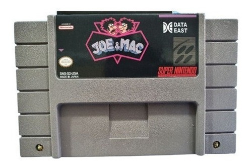 Jogo De Super Nintendo, Joe & Mac, Snes