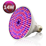 Lampara Led Cultivo Plantas 14w Crecimiento Interior Premium