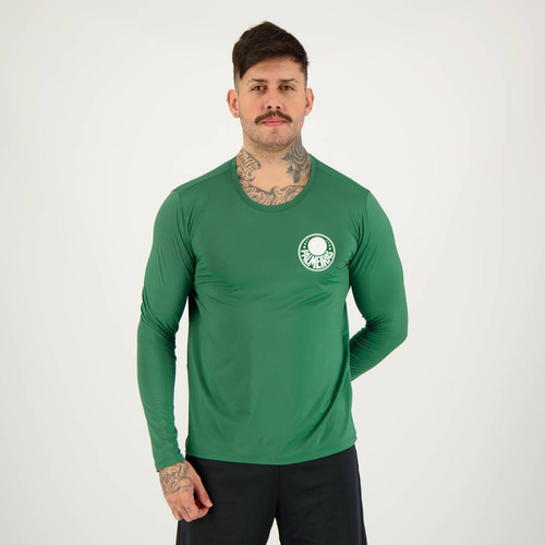 Camisa Palmeiras Brave Manga Longa Verde