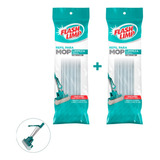 Refil Rodo Mágico Flash Limp Mop Limpeza Geral Plus Kit C/2