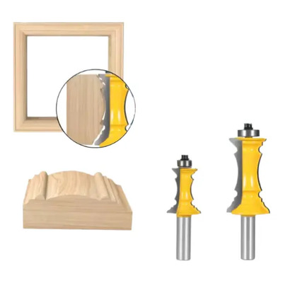 Brocas Para Router Moldura De Corona Vast 1/2(2u)