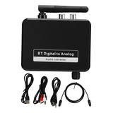 Convertidor De Audio Digital A Analógico Bluetooth 5.1 Rca D