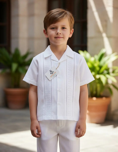 Conjunto Guayabera Modelo 290 Tallas 5 - 6