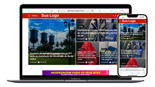 Template Wordpress Portal De Notícias Completo #002