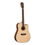 Guitarra Electroacustica Dreadnought Washburn Wld10sce