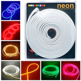 Cinta Neon Flex Rgb 12 Voltios - Incluye Adaptador 5 Metros