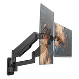 Soporte De Pared Para Doble Monitor, Brazo De Monitor De ...