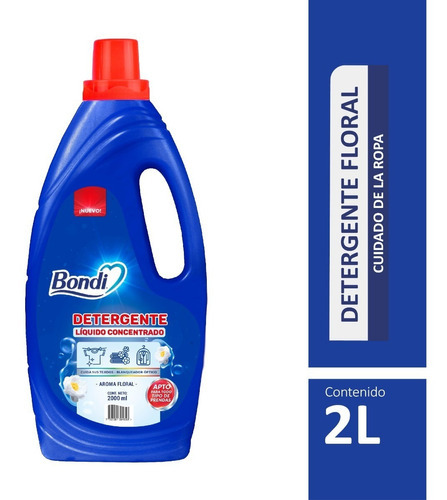 Detergente Bondi Liquido 2l - L - L a $8450