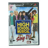 High School Musical: Sing It! Juego Original Ps2