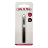 Pinza Depilación Cejas Facial Acero Inoxidable Punta Plana