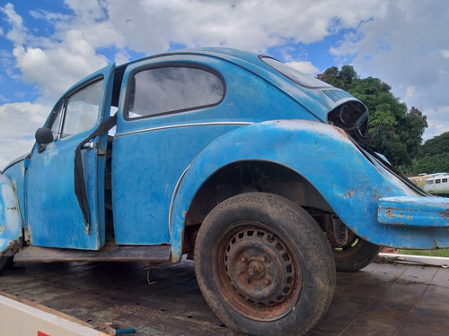 FUSCA 1500CC 71 SEM MOTOR COM DOCKS ATRASADOS RECIBO SUCATA