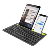 Teclado Bluetooth Inalambrico Con Stand Para Tablet Celular