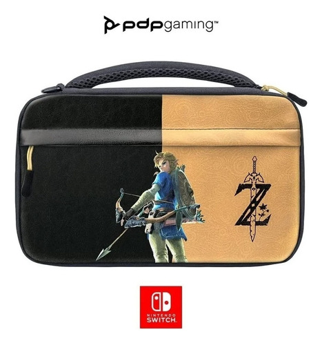 Mochila Grande Carrying Case Nintendo Switch Zelda Link