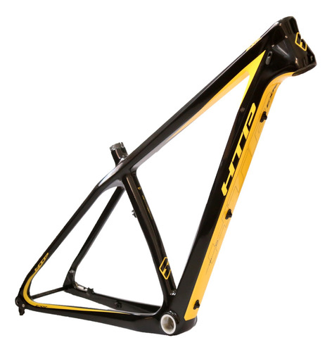 Quadro Mtb Carbono Aro 29  Eixo Boost - Disc Cor Pto/amarelo