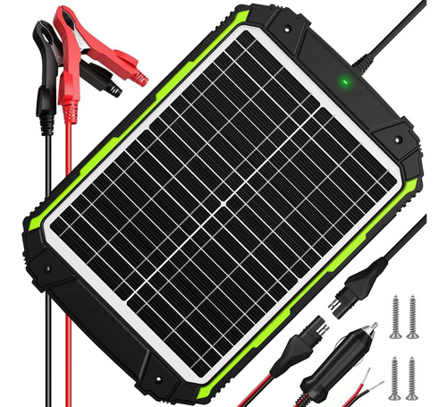 Cargador De Batería Solar De 20 W Y 12 V Impermeable 20 W 12