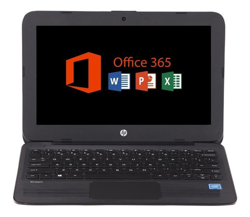 Notebook Hp Celeron Stream 4gb 32gb Office + Funda Regalo