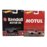 Hot Wheels Kendall Motor Oil Combat Medic - Motul Datsun 620 Color Negro