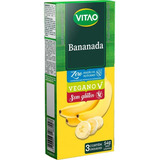 Kit 3 Bananadas Zero Açucar Vegano 03x18g Vitão
