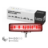 Par Refletor Projeto Luminaria Farol 30w Cor Da Carcaça Preto Cor Da Luz Vermelho 12v 24v Bivolt