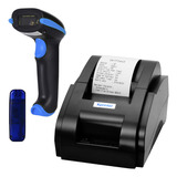 Kit Impresora Termica Xprinter + Lector Codigo Barra Gadnic