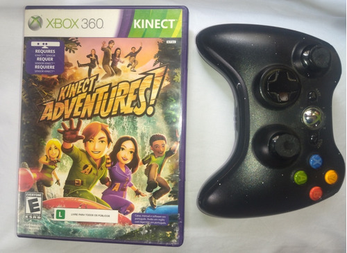 Control Xbox 360 Y Juego Kinect Aventures!