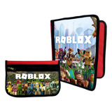 Combo Carpeta + Cartuchera Roblox #160