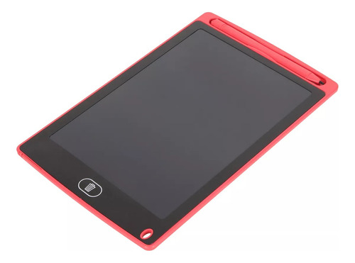 Pizarron Magico Lcd 8.5 Niños Tipo Tablet Dibujar Pluma Esc Color Rojo