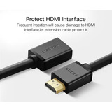 Cable Hdmi Ugreen Hdmi Macho A Hdmi Hembra 4k 3d 60hz 2m