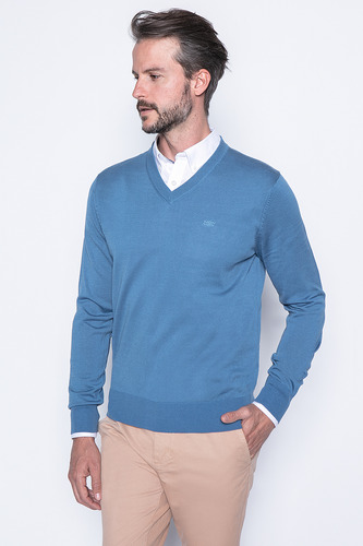 Sweater Azul Toledo Fw2024 New Man