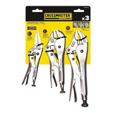 Set Pinzas De Presión  3 Piezas Crossmaster (9970838)