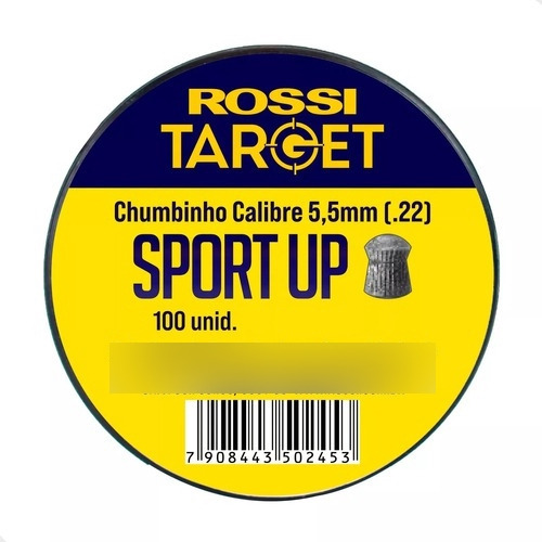 Chumbinho Target Sport Up 5.5mm Caixinha Com 100 Unidades