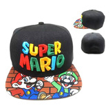 Gorro Snapback Jockey Super Mario Bros Super Nintendo Gorros