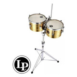 Timbalito Lp272b Timbales Tito Puente Brass 9 1/4 Y 10 1/4