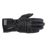 Jm Guantes Alpinestars Wr-1 Goretex Impermeable Negro Cuero