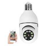 Câmera Lampada Espiã Wi-fi Visão Noturna Hd Ip Inteligente