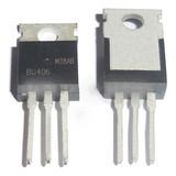 Transistor  Bipolar Bu406 Npn To-220 Pack 10 Unidades 