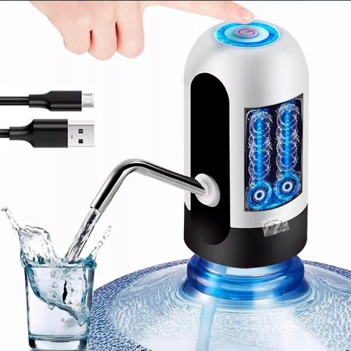 Dispensador De Agua Electrico Recargable Para Garrafon