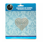 Asb- Troqueles Set Corazones X5 - Scrapbooking- Candy Bar