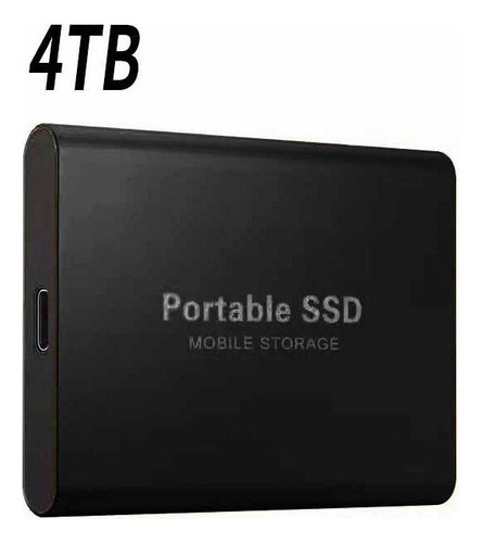 Ssd Portátil, Interface Usb/tipo C Portátil De Alta Capacida