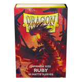 Micas Dragón Shield Para Cartas De Yugioh Color Nuevo Ruby