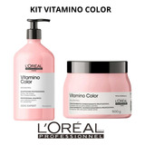 Kit Loreal Vitamino Color Shampoo 750ml + Máscara 500g