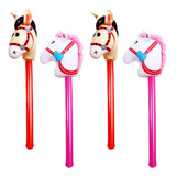 Obangong 4 Globos Inflables Con Cabeza De Caballo Inflable,