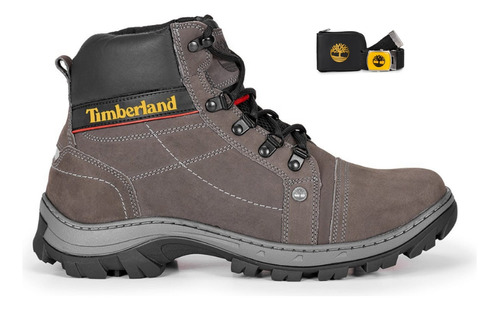 Bota Timberland Conforto Trabalho 100% Couro Oferta +brindes