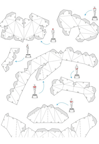 Premio Oscar Papercraft Pdf 