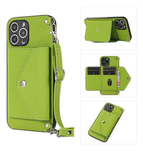 Funda Protectora Para Oppo A17 A16 A53 Con Soporte Para Tarj