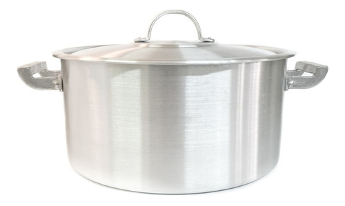 Cacerola Olla Aluminio Gastronomica 28cm C/tapa 8.5 Lts