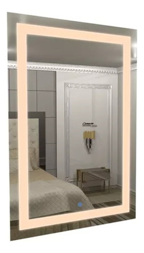 Espelho Para Banheiro Com Led Touch 50x70cm