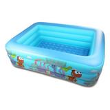 Piscina Inflable Bebe Piscina Inflable Niños Rectangular 262