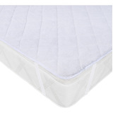 Cubrecolchon Sherpa 1 P Blanco, 814951 Color Blanco