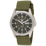 Reloj Automático Deportivo Seiko 5 Verde Kaki